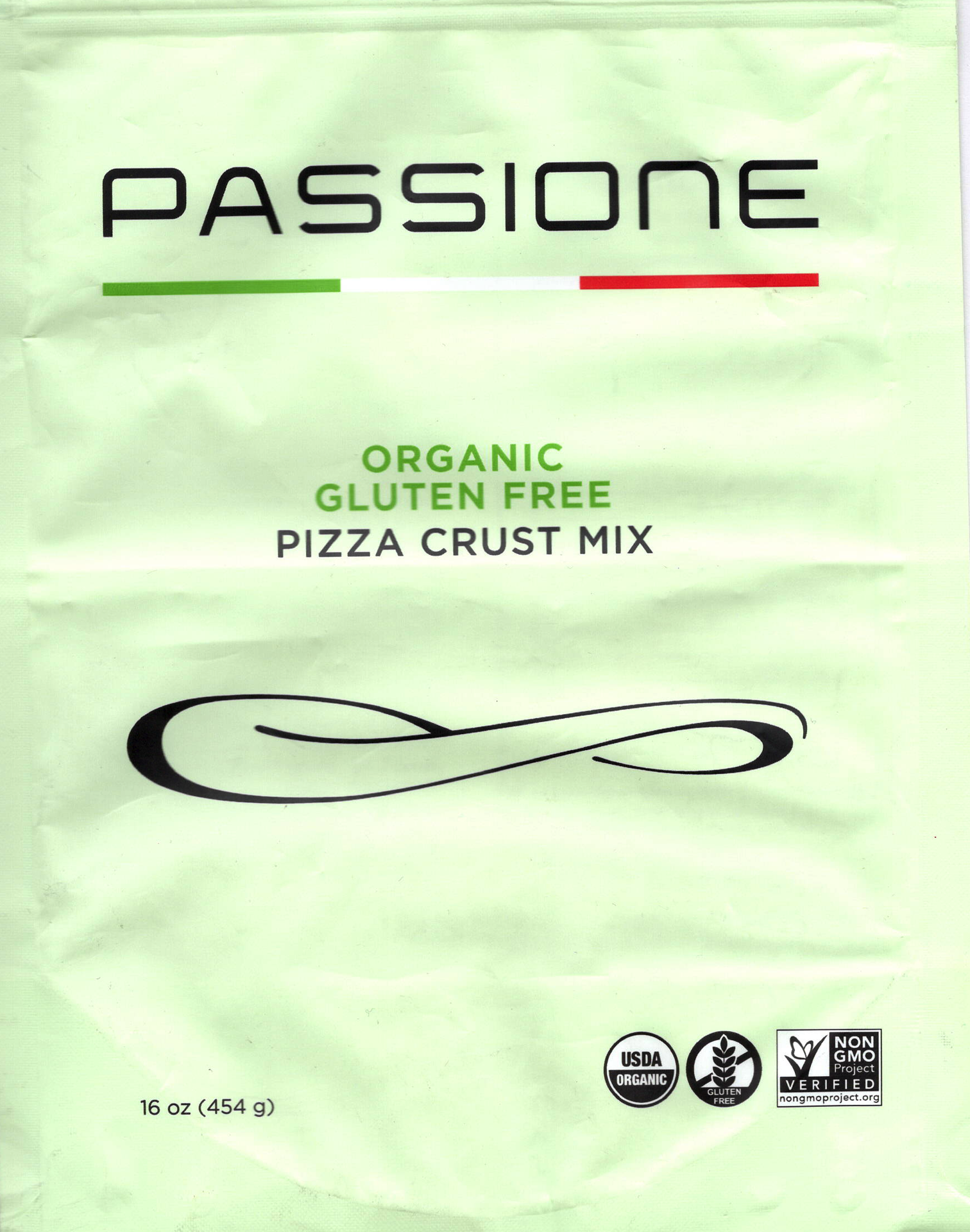 Picture of Passione Pizza-Organic & Gluten Free Pizza Crust Mix-