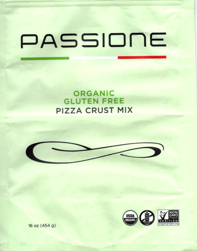 Picture of Passione Pizza-Organic & Gluten Free Pizza Crust Mix-