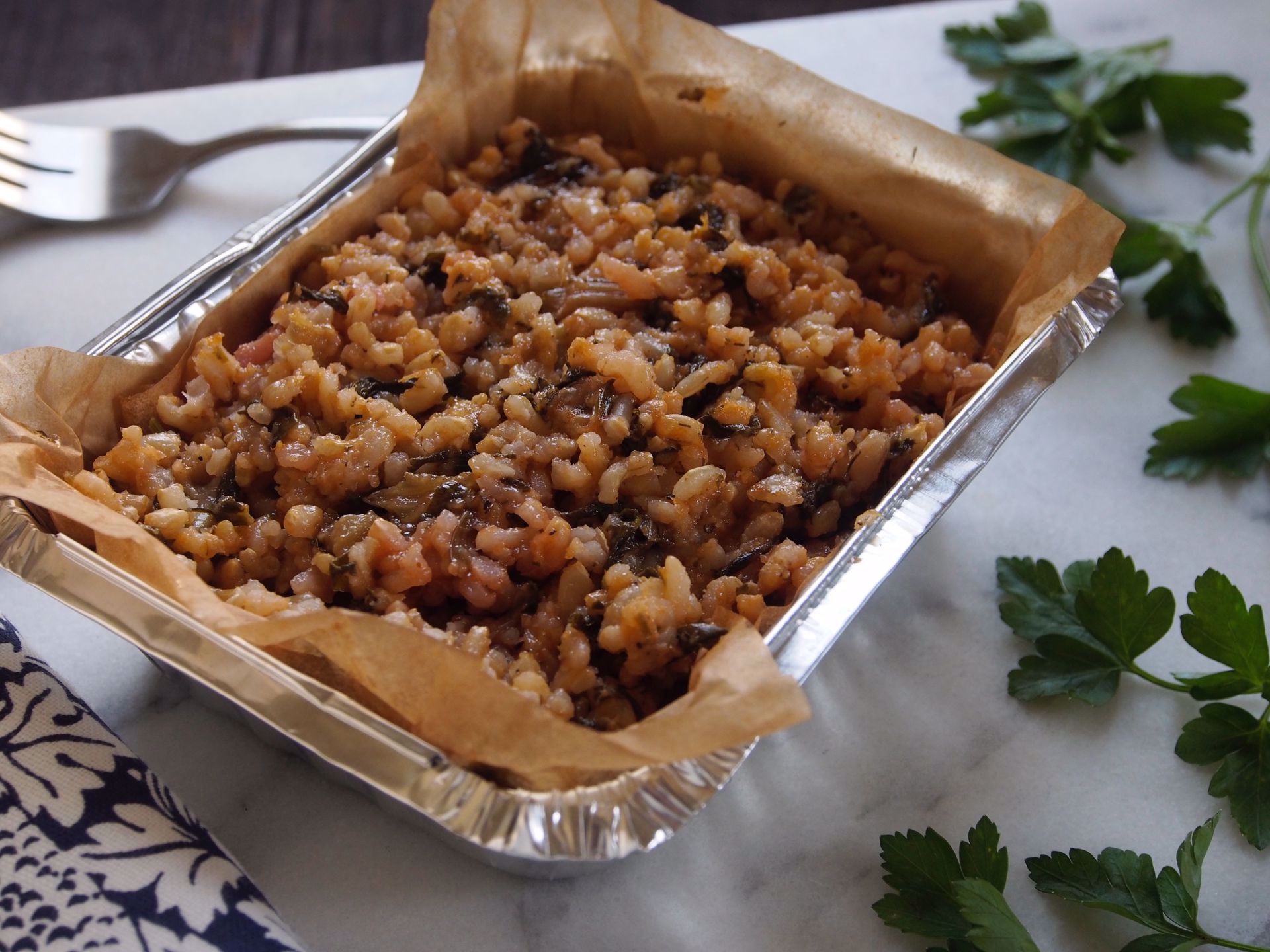Picture of Frozen -- Spanakorizo: Greek Rice with Spinach