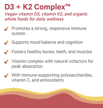 Picture of Pure Synergy-D3 + K2 Complex™-