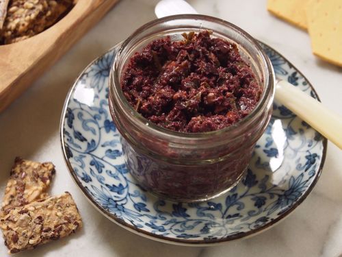 Picture of Frozen -- Kalamata Olive & Walnut Tapenade (Vegan) -- 4 oz