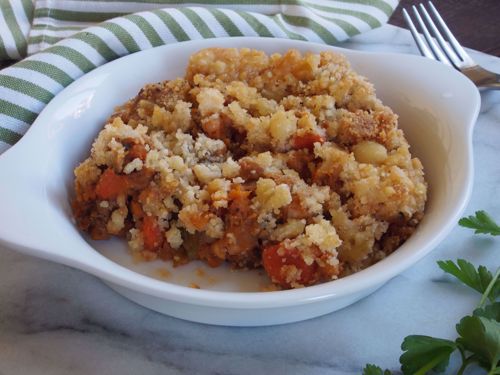 Picture of Frozen -- White Bean Cassoulet with Chicken, Bacon and Sausage