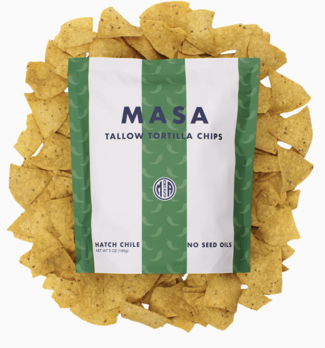 Picture of Masa Chips- Hatch Chile-