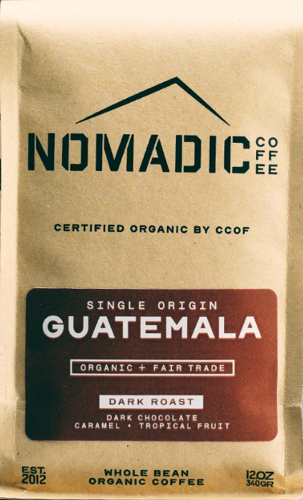 Picture of Nomadic Coffee Organic Guatemala Dark Roast