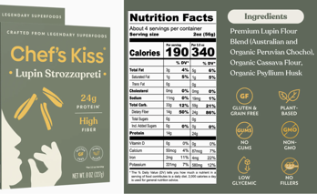 Picture of Chef's Kiss-Lupin Protein Strozzapreti Pasta-