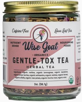 Picture of Wise Goat Organics-Gentle-Tox Tea-
