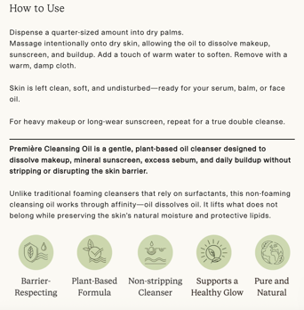 Picture of Summer Solace Première Cleansing Oil