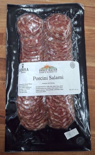 Picture of Sweet Water Farm & Ranch Co -Porcini Salami-