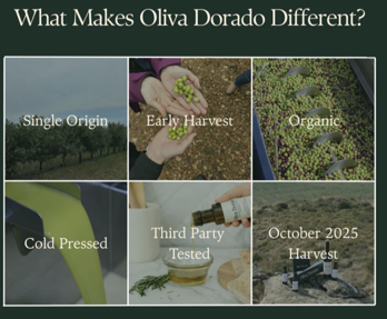 Picture of Olivia Dorado-Organic Extra Virgin Olive Oil 100ml-