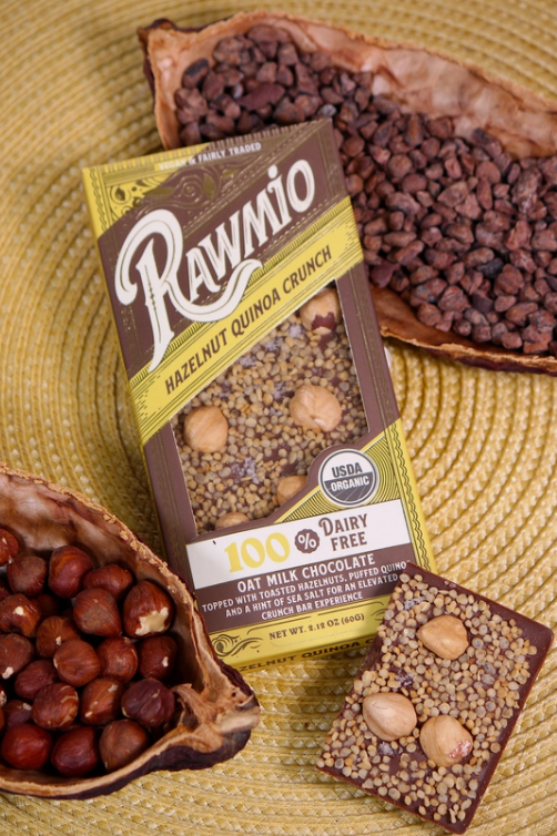 Picture of Rawmio Hazelnut Quinoa Crunch Bark