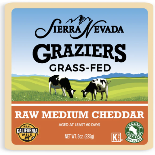 Picture of Graziers Raw Medium Cheddar