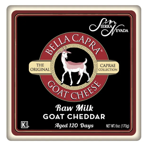 Picture of Sierra Nevada Raw Goat Cheddar 6 oz
