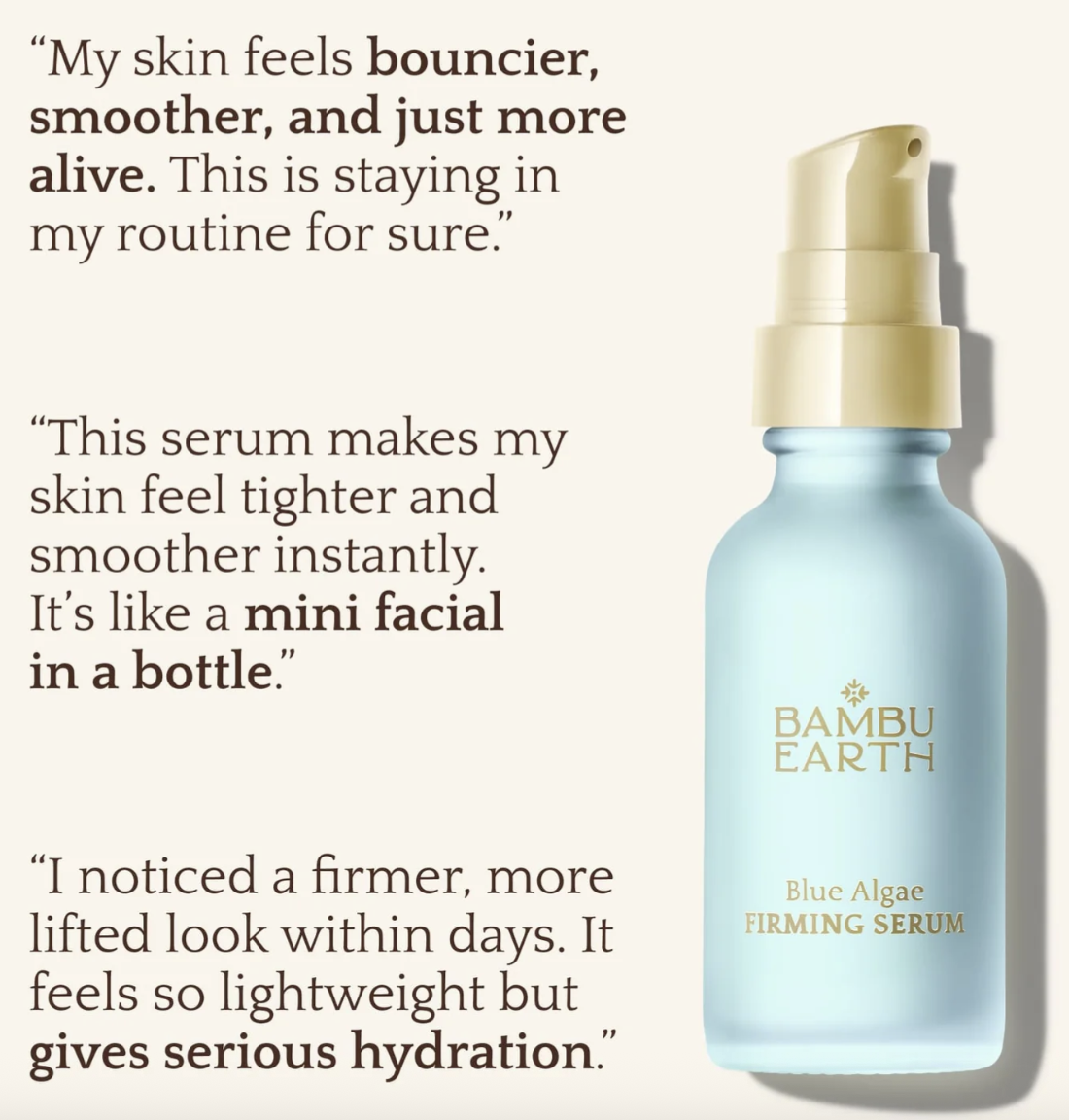 Picture of Bambu Earth-Blue Algae Firming Serum 1 oz-