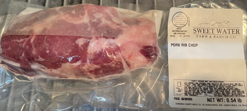 Picture of Sweet Water Farm & Ranch Co- Pork Rib Chop