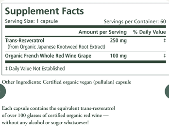 Picture of Pure Synergy-SuperPure® Resveratrol Extract