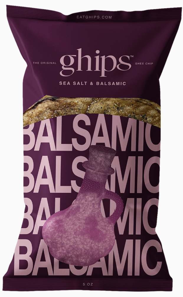 Picture of Ghips-Ghee Potato Chips-Sea Salt & Balsamic-